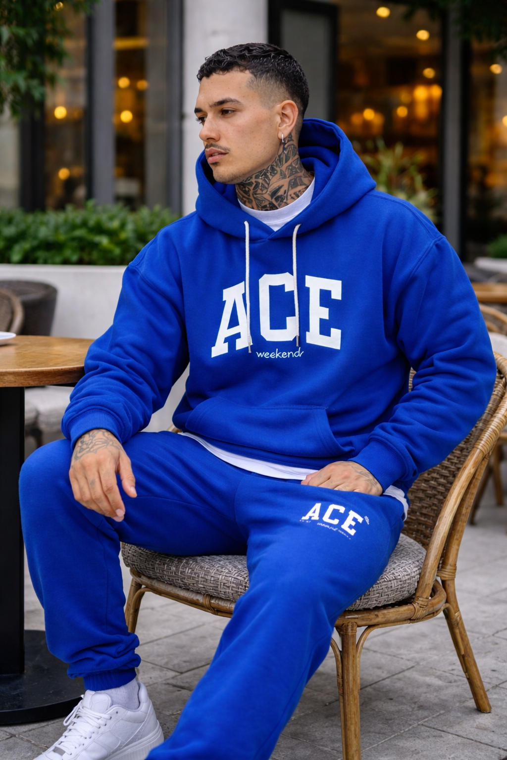 Conjunto ACE Caballero | Buzo + Jogger Algodón Perchado | Envío Gratis